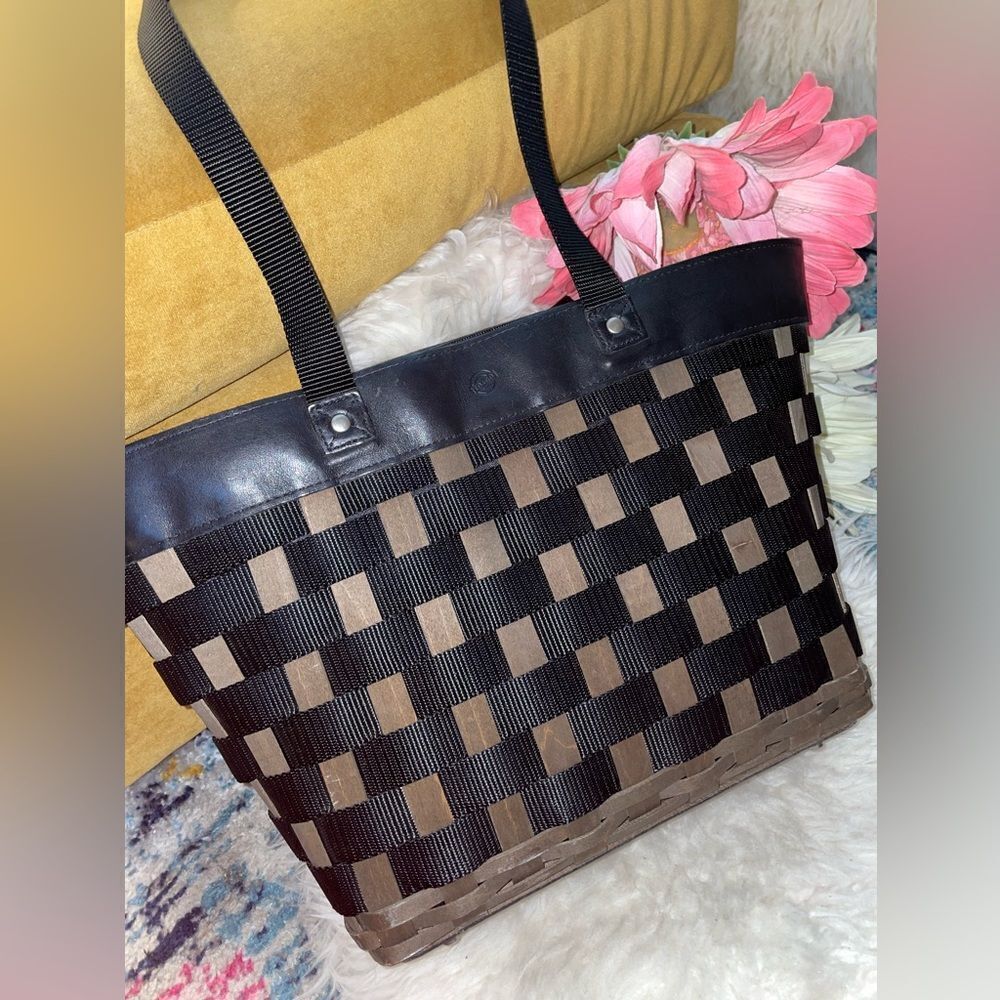 Longaberger To-Go basket handbag tote - Picture 4 of 9